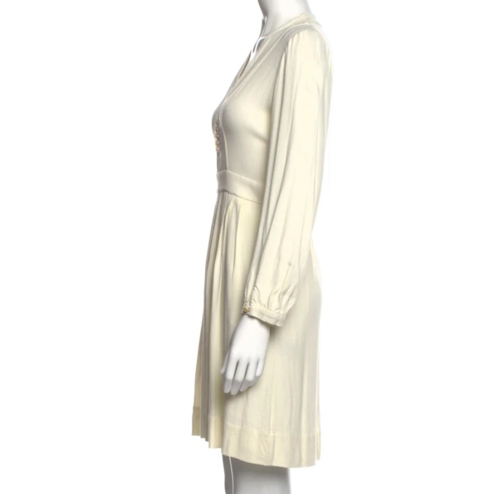 Isabel Marant Neil Crepe Ivory Dress ASO Middleton M US8 FR40 - Picture 5 of 7